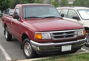 1995-1997 Ford Ranger photographed in Accokeek...