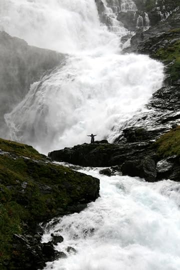 Flam line waterfall