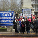 Save Lewisham Hospital protest, February 15, 2013