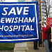 Save Lewisham Hospital: the banner