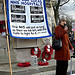 Dr. Louise Irvine, the chair of Save Lewisham Hospital, speaks
