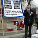 Steve Bullock, Lewisham's Mayor, speaks at the rally to save the hospital, February 15, 2013