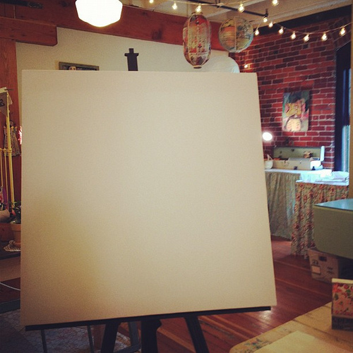 Hello blank canvas! Here we go.