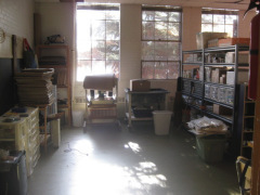 Helen's studio in Portland