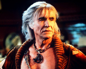 Recardo Montalban in Star Trek II reprising his role from the TV series.