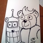 Cuddly Bender and Fry Commission