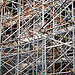 A tangle of scaffolding