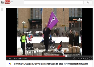 Video med mitt tal på Medborgarplatsen (17 min)