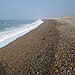 Chesil Beach in the morning