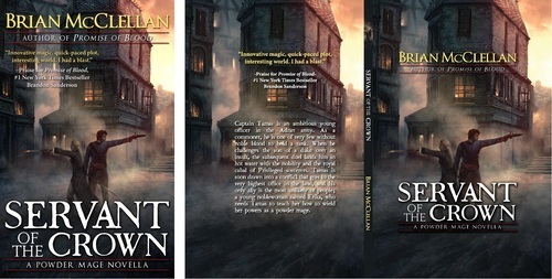 We had to turn the ebook cover on the left into a print cover on the right.