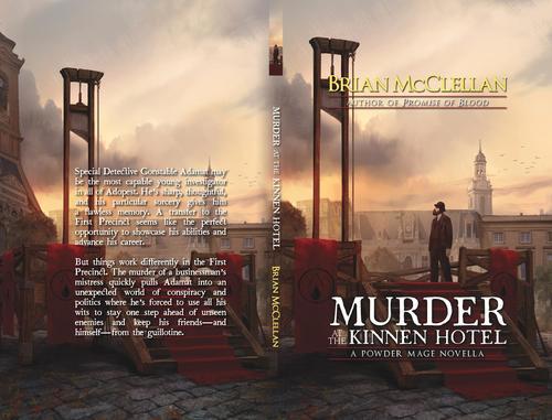 Proof for the next Powder Mage Novella hardcover, out by the end of the year. In ebook now.