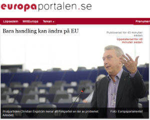 Läs debattartikeln hos Europaportalen
