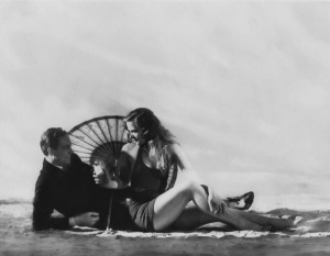 Jazz Age Couple On Beach - Cigarette Ad By Alfred Cheney Johnston, 1929