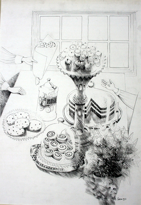 Mary fedden the cake shop 1971