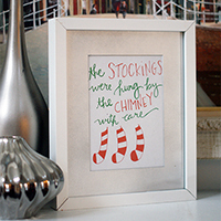 The Stockings Were Hung Artwork