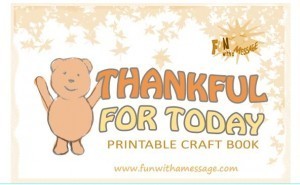 Thankful For Today Printable