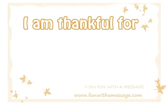 Thankful For Today Book