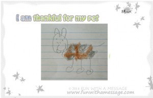 Thankful For My Pet