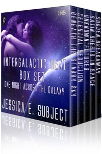 Five sexy sci-fi romances from Jessica E. Subject