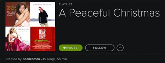 A Peaceful Christmas Playlist on Spotify