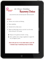 24 Hour Holiday Recovery Detox