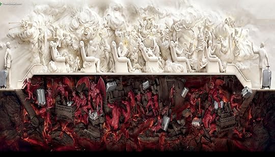 Carving-Sculpture-Religion-Good-Evil-Dark-Horror-Demons-Angels-Heaven-Hells-Battle-Art-Free-Photos