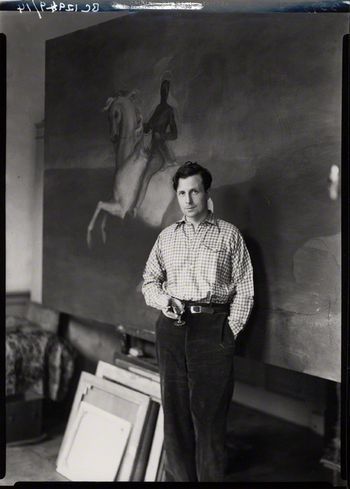 Rex whistler 1936 howard coster fitzroy st studio 2