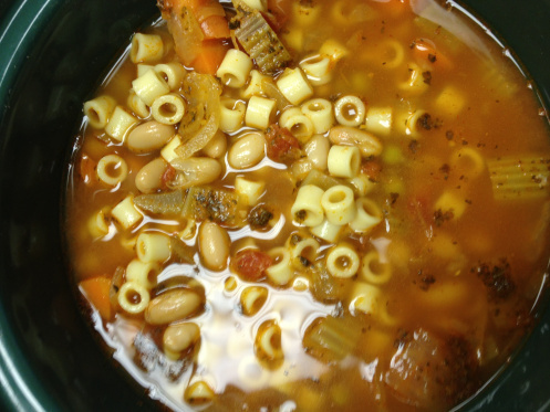 vegan pasta fagiole