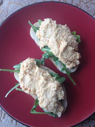 toona salad on ciabatta