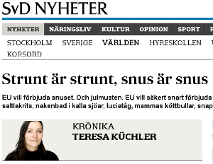 Läs Teresa Küchlers krönika i SvD
