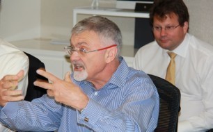 Prof. Peter Shergold (foreground)