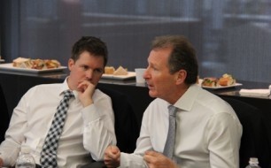 (From right) Sir Gus O'Donnell, Travers McLeod