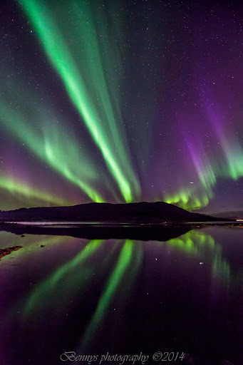 Aurora outburst in Norway. Photographer Benny Høynes