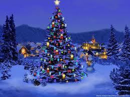 Blue Christmas Tree