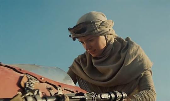 Daisy Ridley in Star Wars: The Force Awakens