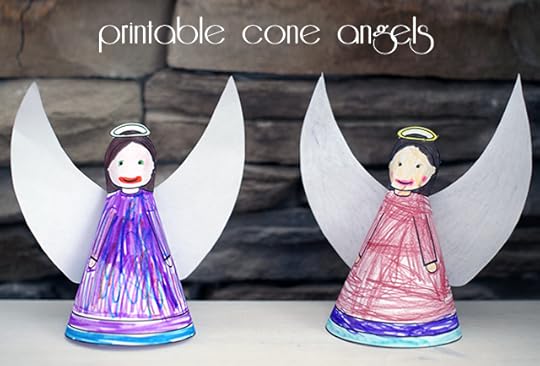 Printable Cone Angels