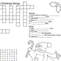 Printable Christmas Placemats