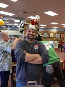 Genial checkout guy at Trader Joes