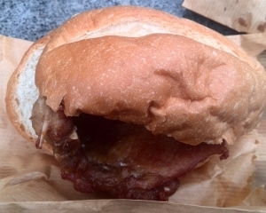 Macau Pork Burger Top Foods of Macau