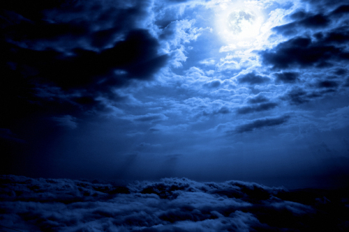 Ghostly night Sky