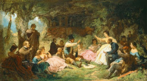 Carl Spitzweg - Das Picknick