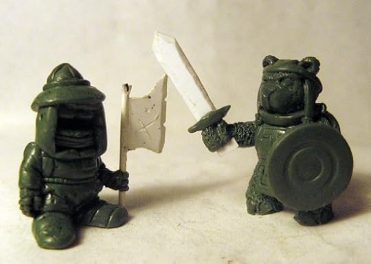 Monster under the Bed No Name & Tristan the Defender Teddy Bear