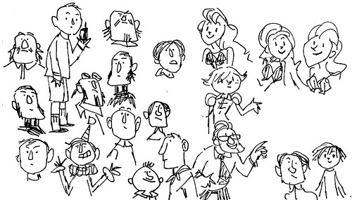 scribbles