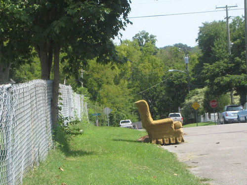 chair on 17th Street