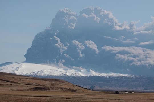 Eyjafjallajokul volcanic plume