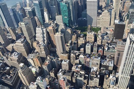 Widok z Empire State Building