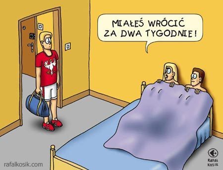 Miałeś wrócić za dwa tygodnie
