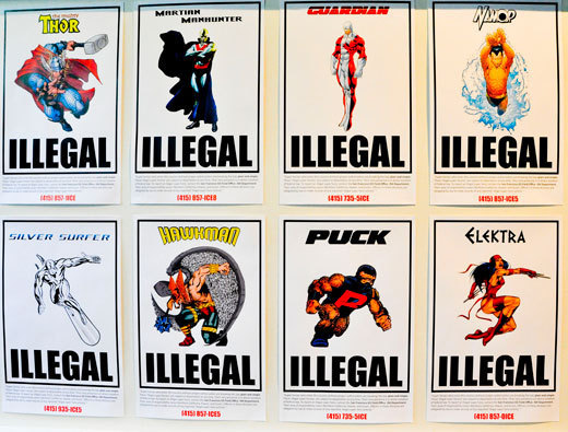 Illegal Superheroes