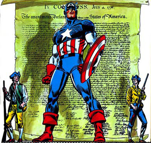 Captain America - The Constitution of the United States