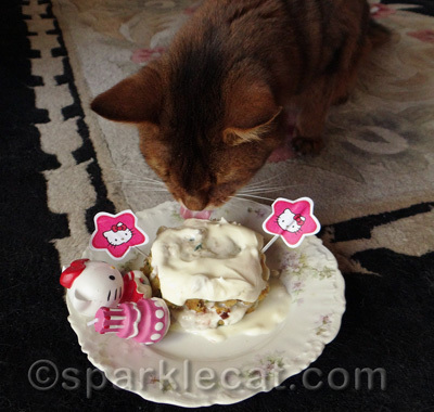 It actually tastes better the next day. If you are a kitty